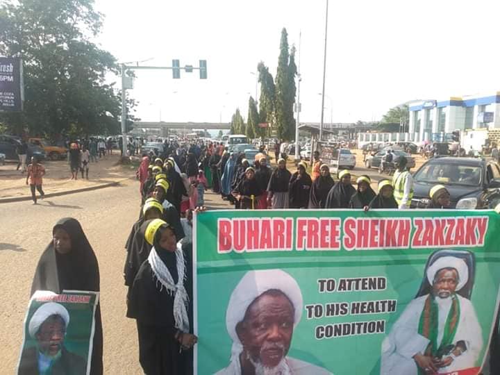  free zakzaky protest in abuja on wed the 22 th of may 2019